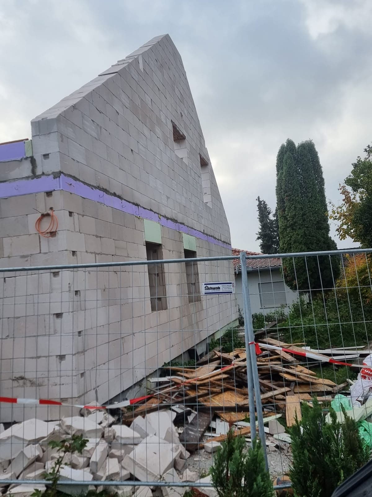 Rohbau – Einfamilienhaus